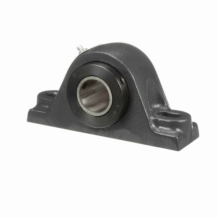 Mounted Cast Iron Two Bolt Pillow Block Tapered Roller, 52100 Bearing Steel, Double Collar Mount